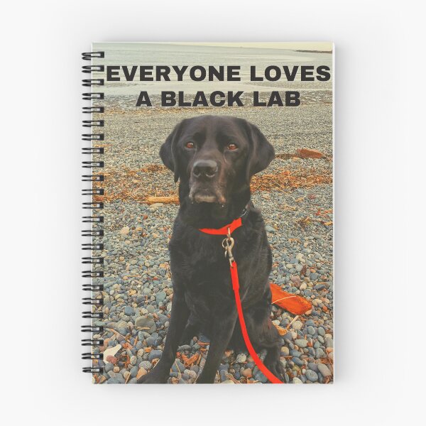 Item preview, Everyone Loves A Black Lab - Black Labrador Dog Design designed and sold by DiscoDavey.