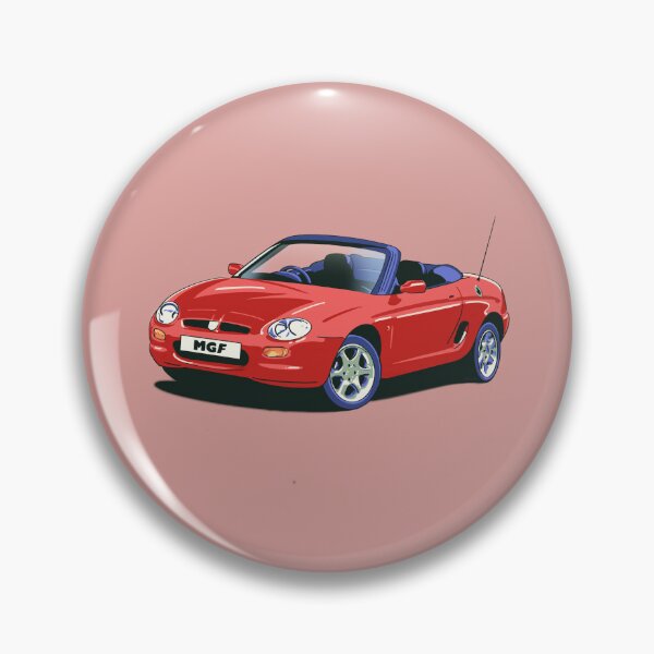 Item preview, MGF Car in Flame Red  designed and sold by Webazoot Industries - Car Art.