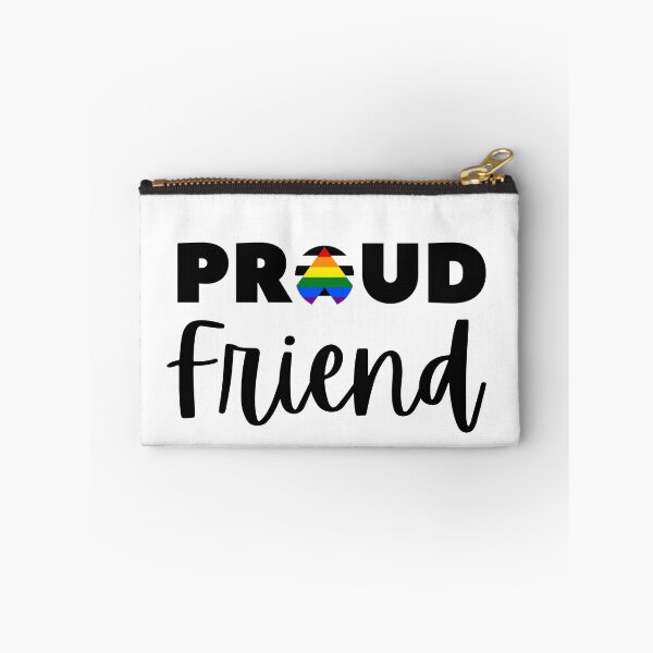 Item preview, Proud Friend Allies. LGBTQ Ally Pride designed and sold by Subtle Pride Shop.