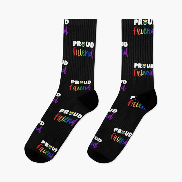 Item preview, Proud Friend Allies. LGBTQ Ally Pride designed and sold by Subtle Pride Shop.