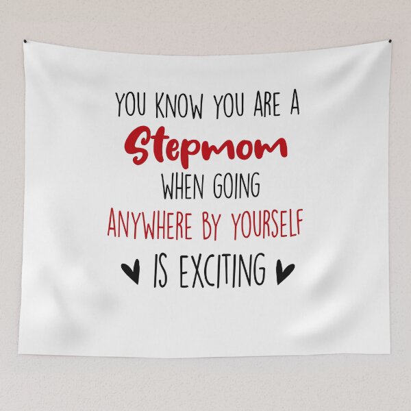 Item preview, You Know You're A Stepmom When, Mothers Day Funny Stepmother designed and sold by EasyPrintGift.