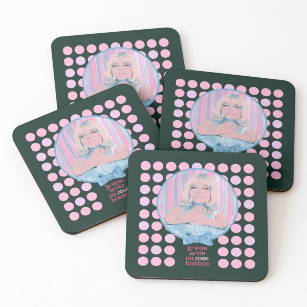 Item preview, je vois la vie en rose bonbon  classique designed and sold by Flickercandle.