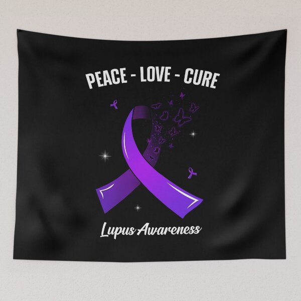 Item preview, Best Matching Ribbon Lupus Awareness Survivor Fighting Cure Cancer designed and sold by adsmod.