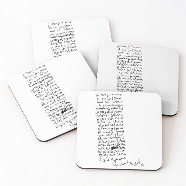 Item preview, of Paroles de Serge Gainsbourg  essentiel designed and sold by Flickercandle.
