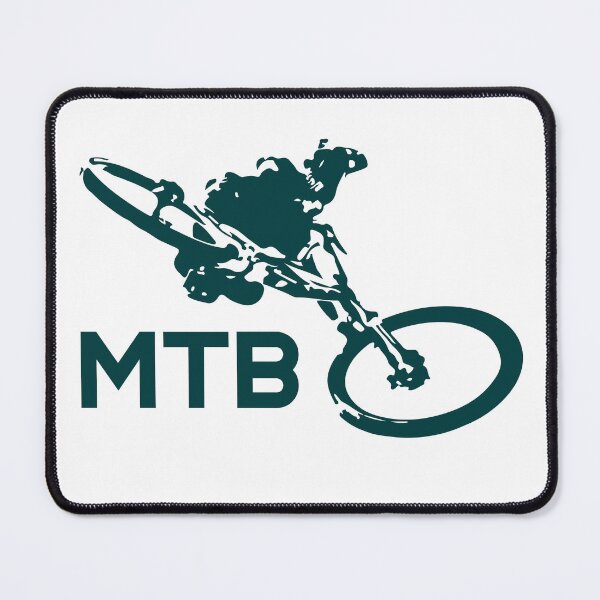 Item preview, MTB Whip Mountain biking (turquoise) designed and sold by Design--Spore.