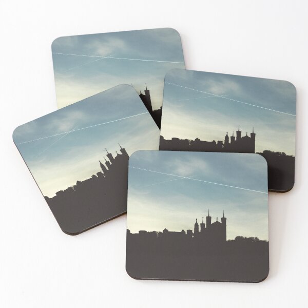 Item preview, City of Lyon France Sunset Skyline designed and sold by CarolinaReina.