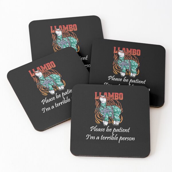 Item preview, Funny Qoute, please be patient i'm a terrible person designed and sold by Yonshop.
