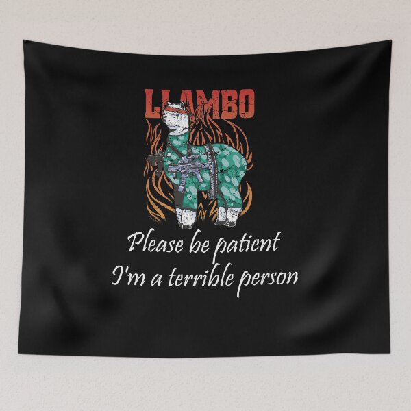 Item preview, Funny Qoute, please be patient i'm a terrible person designed and sold by Yonshop.
