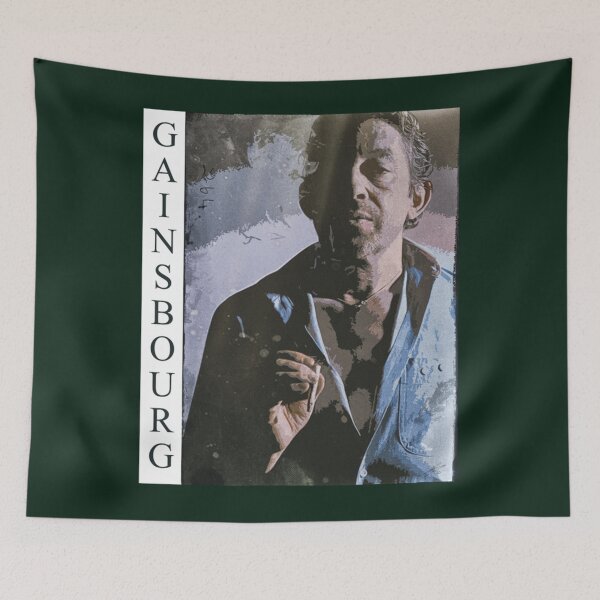 Item preview, Portrait d_art de Serge Gainsbourg  essentiel designed and sold by Flickercandle.