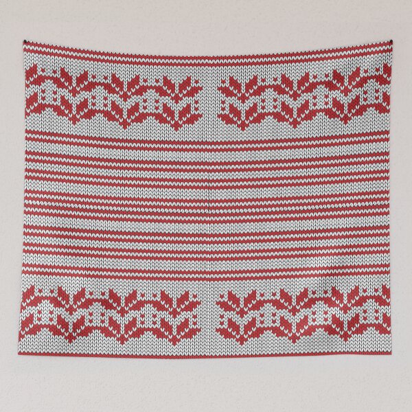 Item preview, Christmas Elements Wool Pattern designed and sold by anararan.