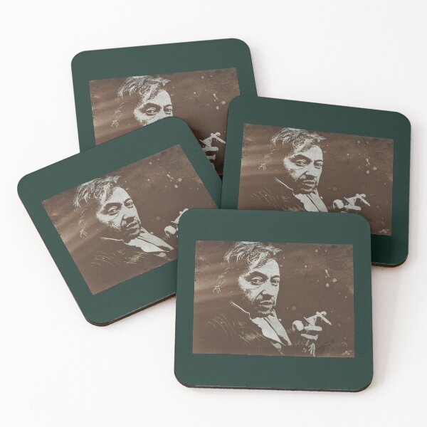 Item preview, Portrait d_art numérique de Serge Gainsbourg  classique      designed and sold by Flickercandle.