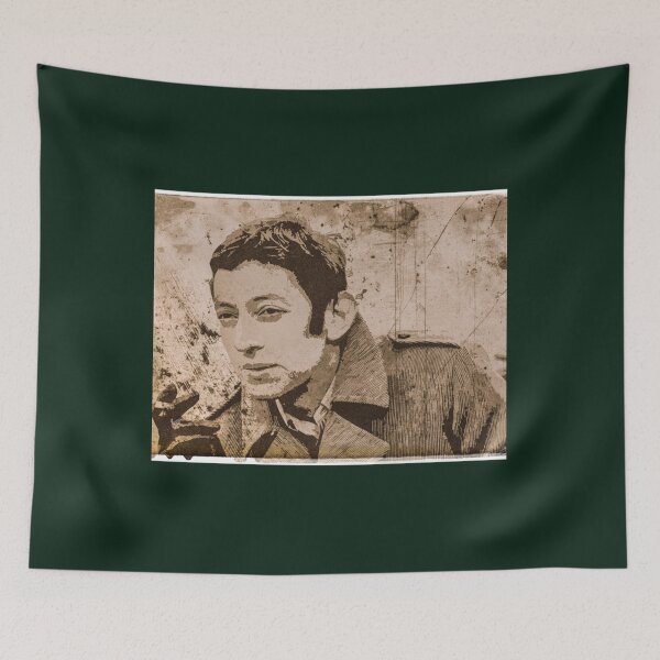 Item preview, Portrait d_art numérique de Serge Gainsbourg  classique     designed and sold by Flickercandle.