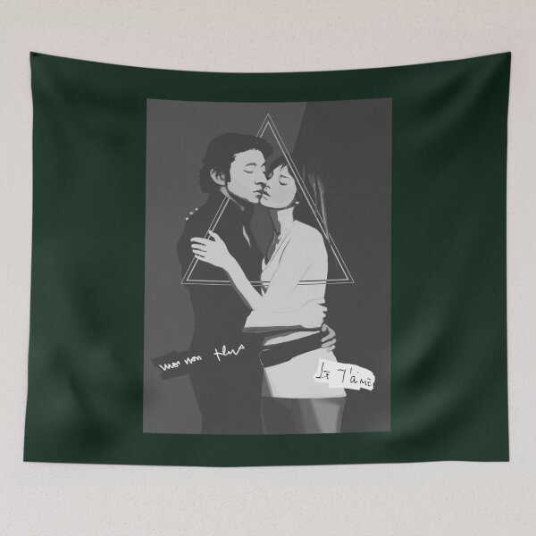 Item preview, Serge Gainsbourg et Jane Birkin Je t_aime moi non plus  respirant  designed and sold by Flickercandle.