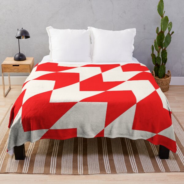 Item preview, red geometric seamless pattern designed and sold by Shifa19.