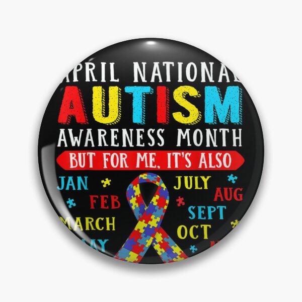 Item preview, April Is National Autism Awareness Month Puzzle Mom designed and sold by VargasParis.
