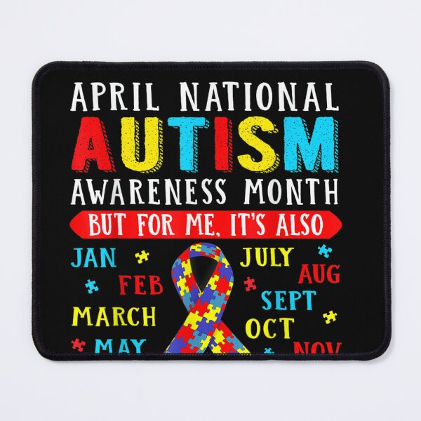 Item preview, April Is National Autism Awareness Month Puzzle Mom designed and sold by VargasParis.