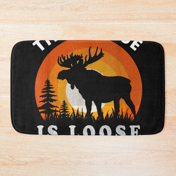 Item preview, Retro Vintage Moose Is Loose Funny Moose Lover  designed and sold by ednaryan.