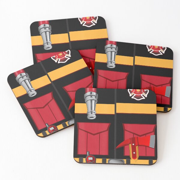 Item preview, Fireman Uniform Firefighter Costume Halloween DIY Gift designed and sold by Karenleeha.