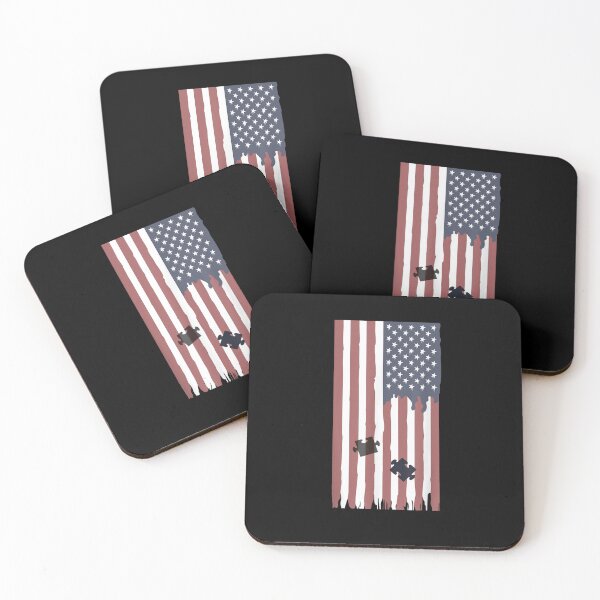 Item preview, USA American Flag Autism Awareness T Shirt designed and sold by VargasParis.
