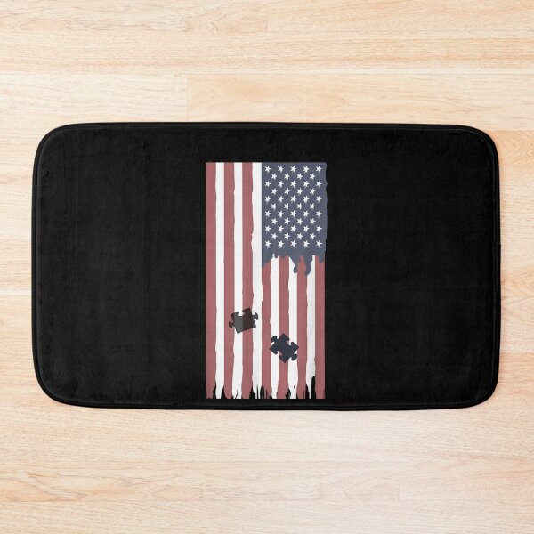 Item preview, USA American Flag Autism Awareness T Shirt designed and sold by VargasParis.