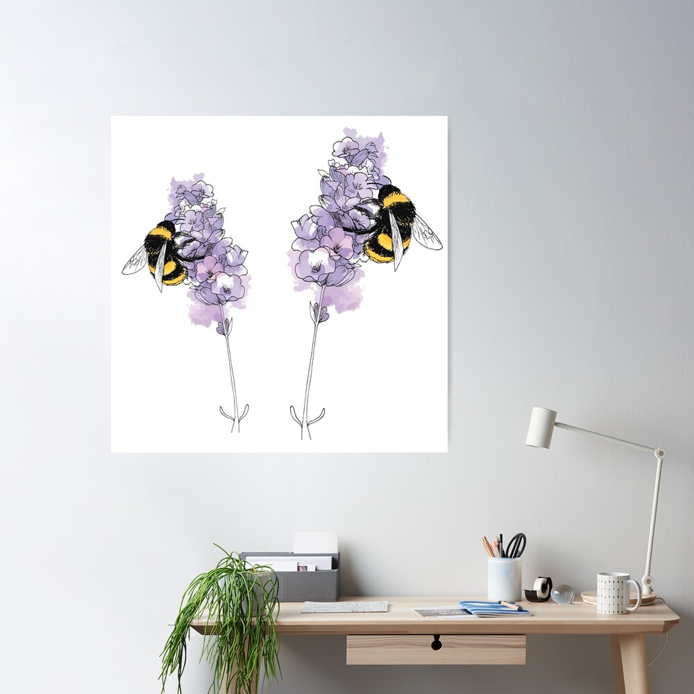 Purple Hues and Me: Bumblebee Wall Decor DIY