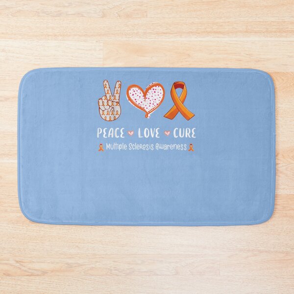 Item preview, Peace Love multiple sclerosis awareness Essential T-Shirt designed and sold by KollnDenise.