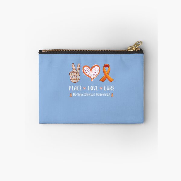 Item preview, Peace Love multiple sclerosis awareness Essential T-Shirt designed and sold by KollnDenise.