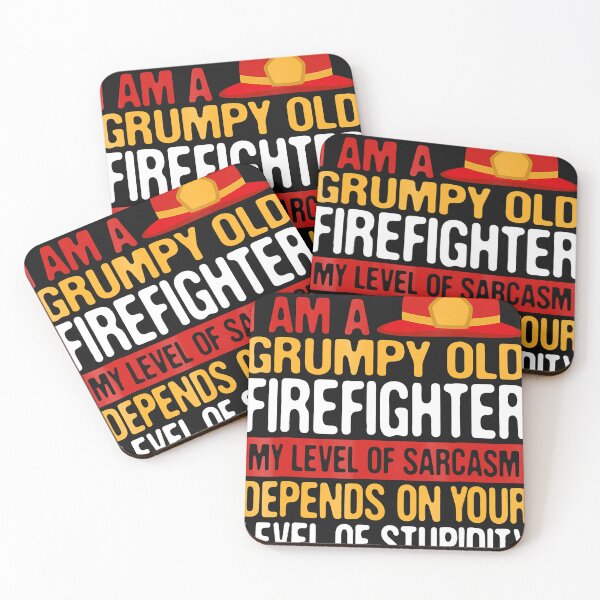 Item preview, Firemen Grumpy Old Firefighter Tees Men Grandpa designed and sold by Karenleeha.