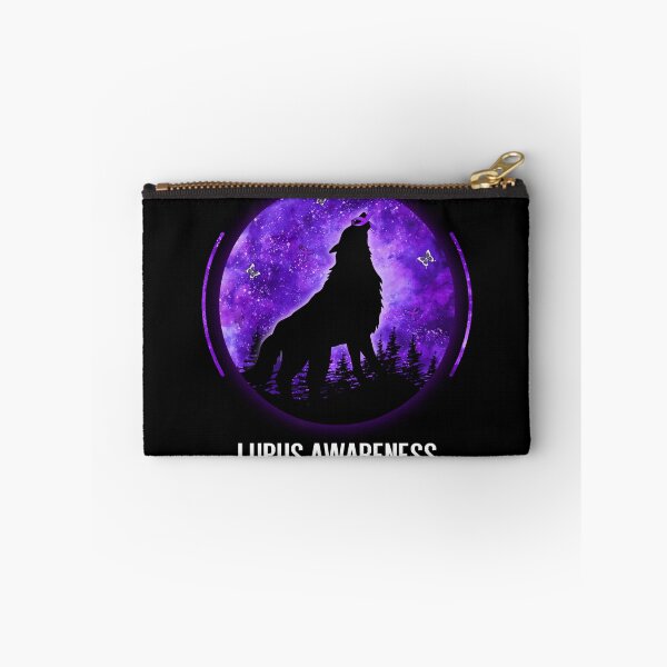 Item preview, Best Wolf Lupus Awareness Shirt Survivor Fighting Ribbon Warrior Wildlife designed and sold by adsmod.