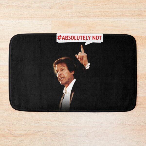 Item preview, Absolutely Not #absolutelynot Imran Khan PTI merch designed and sold by Burhan J Tees LTD.