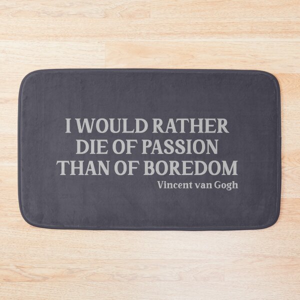 Item preview, I Would Rather Die of Passion than of Boredom, silver designed and sold by perezzzoso.