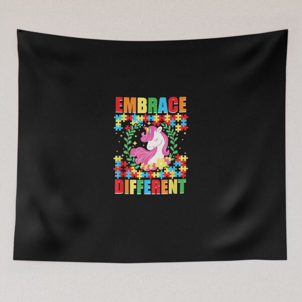 Item preview, Autism Puzzle Unicorn Embrace Different Womens Girls Autism designed and sold by VargasParis.