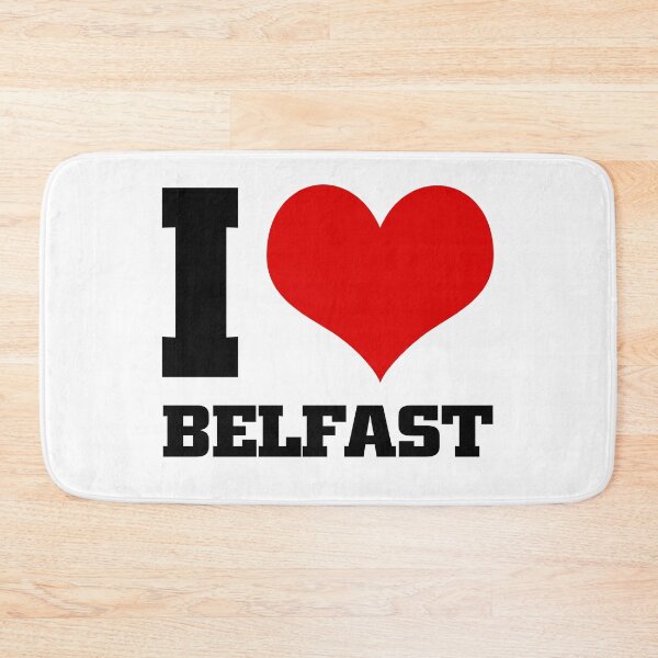 Item preview, I love Belfast, Northern Ireland designed and sold by Thestarrysky.
