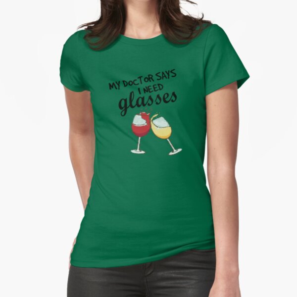 Fun T-shirt My Doctor says I need Glasses T-Shirt Fun Sweater Doctors think I need glassesSweater