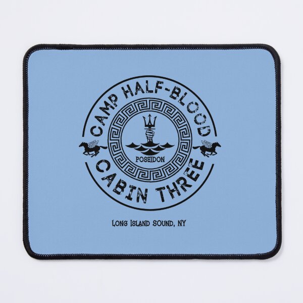 Item preview, Percy Jackson - Camp Half-Blood - Cabin Three - Poseidon Essential T-Shirt designed and sold by KollnDenise.