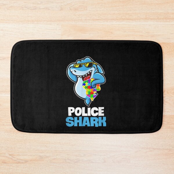 Item preview, Police Shark T-shirt Autism Awareness Gift designed and sold by VargasParis.