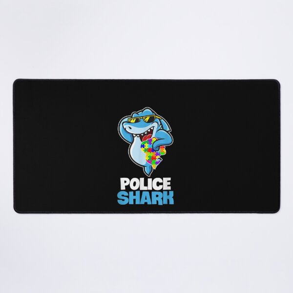 Item preview, Police Shark T-shirt Autism Awareness Gift designed and sold by VargasParis.
