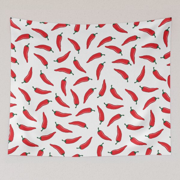 Item preview, Chilli Pepper - White Background designed and sold by CloverFi.