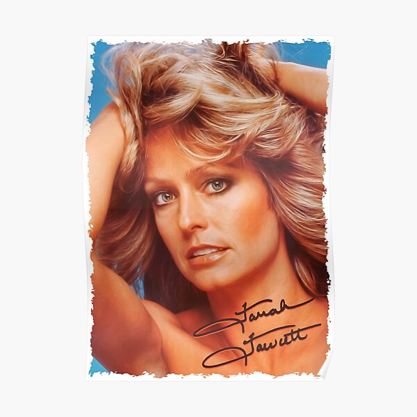 "farrah fawcett" Poster for Sale by KaylaZeller Redbubble