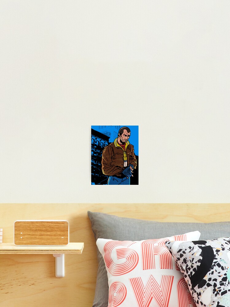 NIKO BELLIC Art Print for Sale by Defsnotadumb