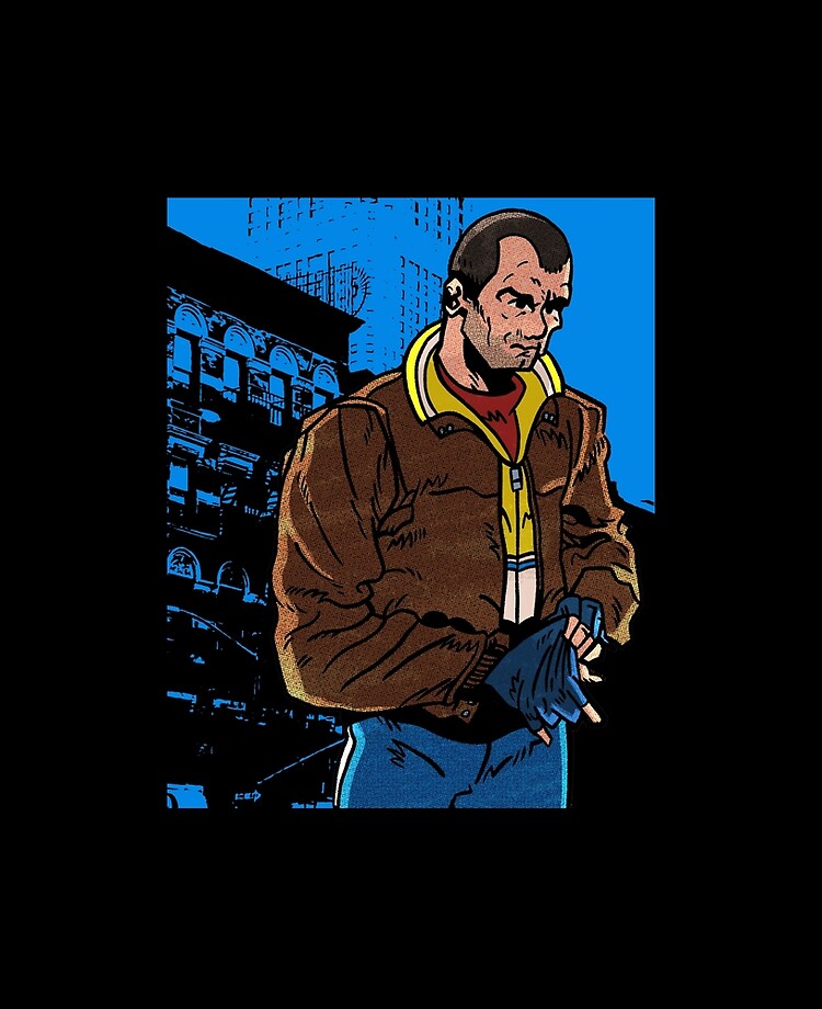 NIKO BELLIC Art Print for Sale by Defsnotadumb