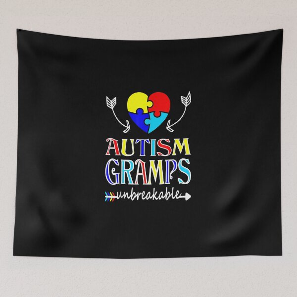 Item preview, Autism Gramps Unbreakable Awareness Gift Tshirt designed and sold by VargasParis.