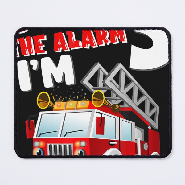Item preview, Kids Fire Truck 5 Years Old Firefighter 5th Birthday Boy designed and sold by Karenleeha.
