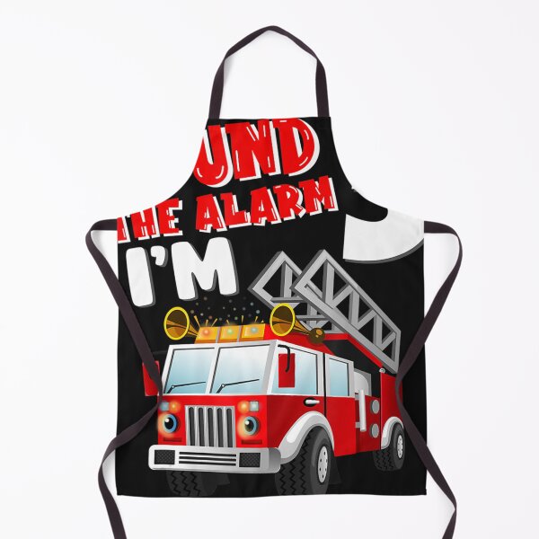 Item preview, Kids Fire Truck 5 Years Old Firefighter 5th Birthday Boy designed and sold by Karenleeha.