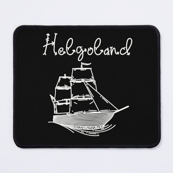 Item preview, Helgoland holiday North Sea island with sailing ship designed and sold by Denis Rösler.