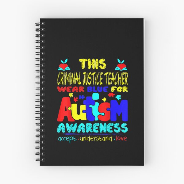 Item preview, Criminal Justice Teacher Wear Blue Autism Awareness Tshirt designed and sold by VargasParis.