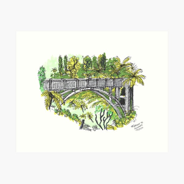 Item preview, Tour Aotearoa 2020 - Bridge to Nowhere designed and sold by Tom Napper Design.