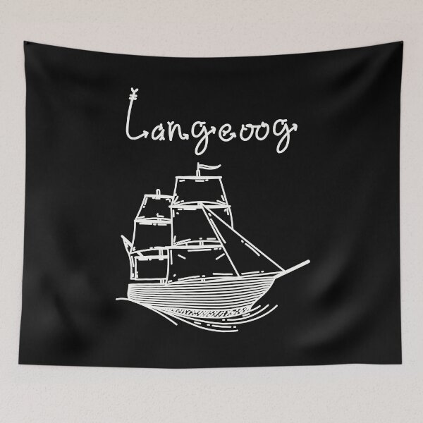 Item preview, Langeoog holiday North Sea island with sailing ship designed and sold by Denis Rösler.