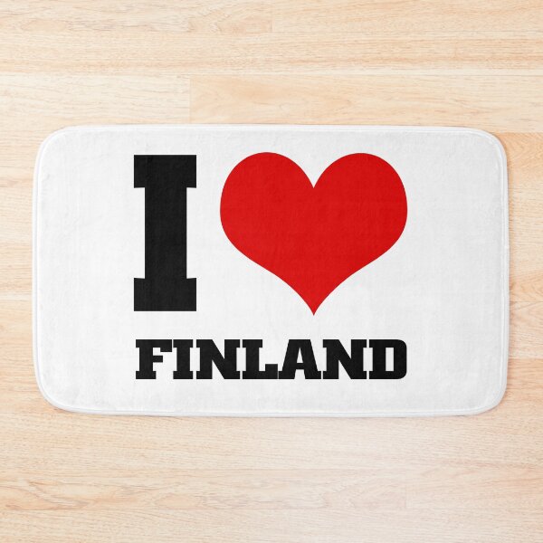 Item preview, I love Finland, Helsinki designed and sold by Thestarrysky.