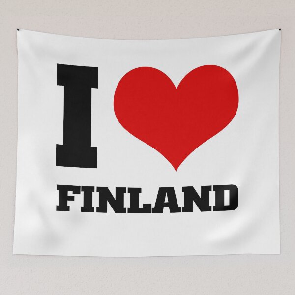 Item preview, I love Finland, Helsinki designed and sold by Thestarrysky.